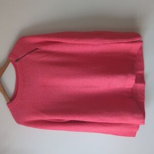 Abercrombie red pink Sweater Medium